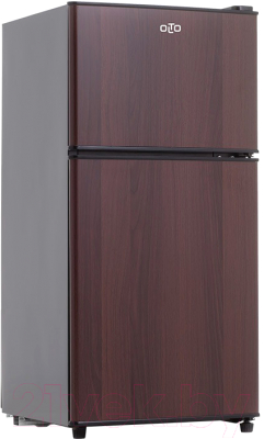 Холодильник с морозильником Olto RF-120T (коричневый)