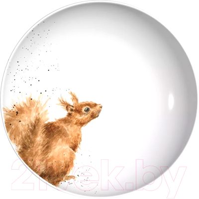 Тарелка столовая глубокая Royal Worcester Забавная фауна Белка / WN4341-XB-Squirrel
