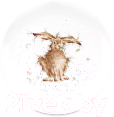 Тарелка закусочная (десертная) Royal Worcester Забавная фауна Заяц / WN5658-XB-Rabbit