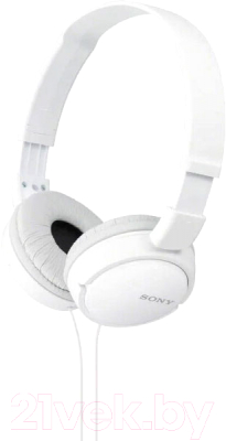 Наушники-гарнитура Sony MDR-ZX110AP (белый)