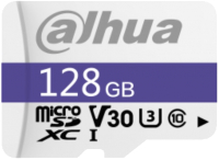 Карта памяти Dahua 128GB MicroSD C10/U3/V30 FAT32 (DHI-TF-C100/128GB) - 