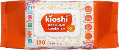 Влажные салфетки детские KIOSHI KS422 (120шт) -