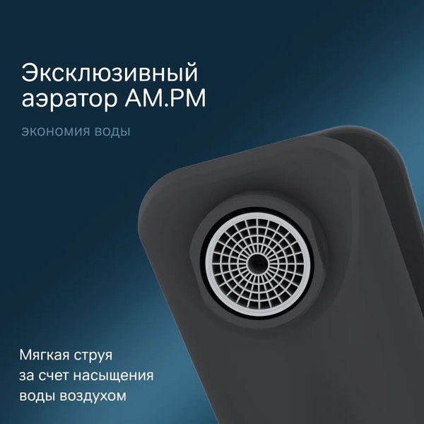 Смеситель AM.PM F88A02122 (черный)