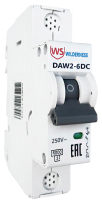 Выключатель автоматический Wilderness DAW2-6DC 1P 3A х-ка C 6kA 250В DC (R) / DAW2-6DC-1-C003 - 