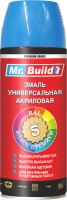 Краска Mr. Build 712540 (400мл, RAL 5015 небесно-синий) - 