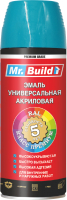 Краска Mr. Build ANC5021 (400мл, RAL 5021 водная синь) - 