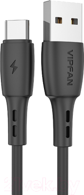 Кабель Vipfan X05 USB-Type-C (1.5м, черный)