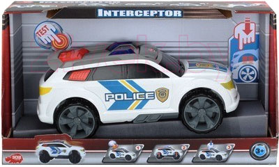 Автомобиль игрушечный Dickie Полиция на амортизаторах / 203308355 - упаковка