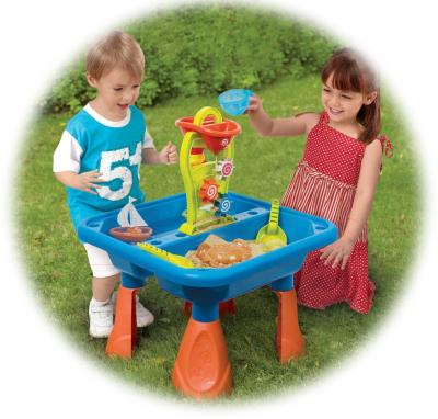 Развивающая игрушка PlayGo Детский стол многофункциональный / 5448 - дети за игрой