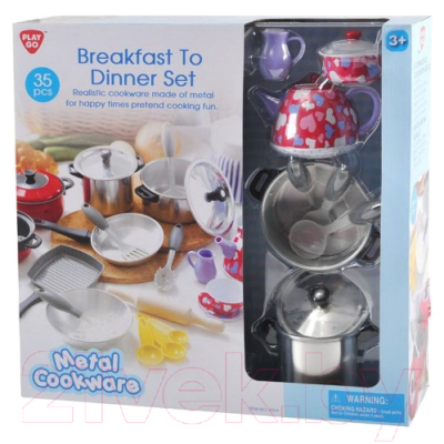 Набор игрушечной посуды PlayGo Детский набор посуды / 6979