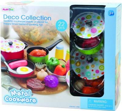 Набор игрушечной посуды PlayGo Металлический набор посуды / 6988 - упаковка
