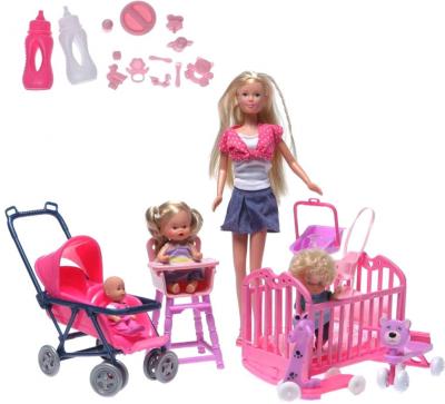 Кукла с аксессуарами Simba Штеффи с детьми и аксессуарами (10 5736350) - общий вид