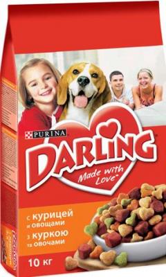 

Корм для собак Darling, С курицей и овощами