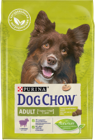 Корм для собак Dog Chow Adult с ягненком полнорационный (2.5кг) - 