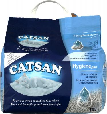 Наполнитель для туалета Catsan Hygiene plus (10л)