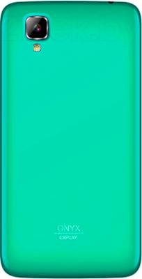 Смартфон Explay Onyx (Turquoise) - вид сзади
