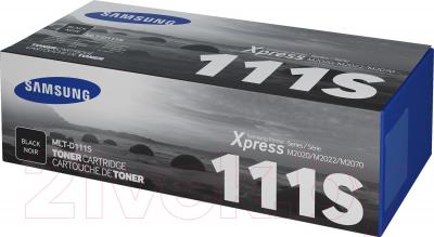 Тонер-картридж Samsung MLT-D111S (Black) - коробка