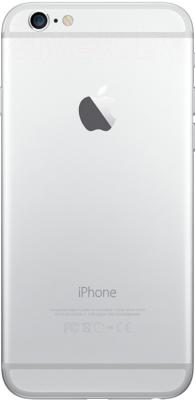 Смартфон Apple iPhone 6 64Gb / MG4H2 (серебристый) - вид сзади