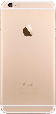 Смартфон Apple iPhone 6 Plus 128Gb / MGAF2 (золото) - вид сзади
