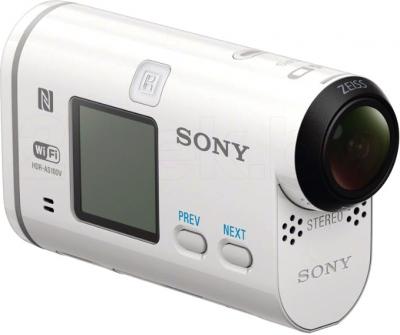 Экшн-камера Sony HDR-AS100VR (комплект Remote) - дисплей