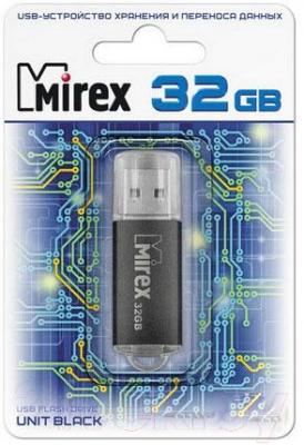 Usb flash накопитель Mirex Unit Black 32GB / 13600-FMUUND32 - общий вид
