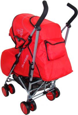 Детская прогулочная коляска Pierre Cardin PS568 (красный) - вид сзади