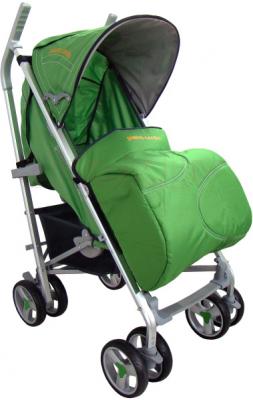 Детская прогулочная коляска Pierre Cardin PS586AL (зеленый) - с чехлом для ног
