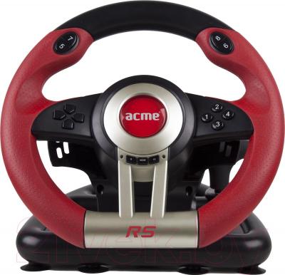 Игровой руль Acme Racing Wheel RS 870860 / 078055 (с педалями) - фронтальный вид
