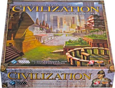 Настольная игра Мир Хобби Цивилизация Сида Мейера 1112 (3-е русское издание) - общий вид