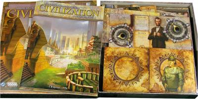 Настольная игра Мир Хобби Цивилизация Сида Мейера 1112 (3-е русское издание) - комплектация