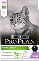 Сухой корм для кошек Pro Plan Sterilised с индейкой (3кг) - 