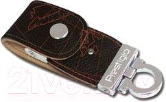 Usb flash накопитель Prestigio Leather Flash Drive Black 8 Gb (PLDF08MPBRA) - общий вид