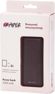 Портативное зарядное устройство HIPER SP5000 (черный) - в упаковке