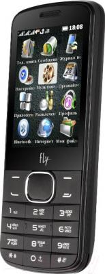 Мобильный телефон Fly TS111 (черный) - общий вид