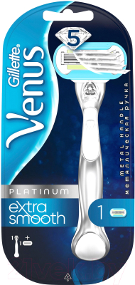 

Бритвенный станок Gillette, Venus Platinum+1 кассета