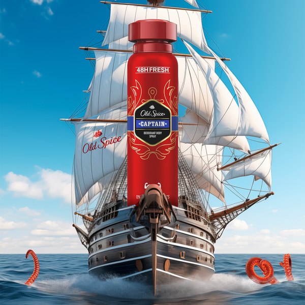 Дезодорант-спрей Old Spice Captain (150мл)