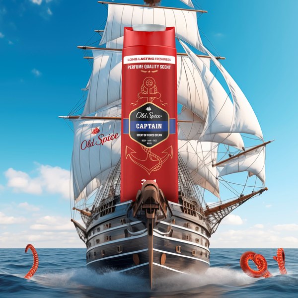 Гель для душа Old Spice Captain (400мл)