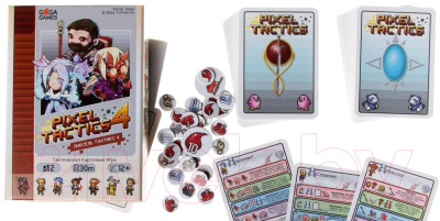 Изображение товара Настольная игра GaGa Пиксель Тактикс 4 / GG141