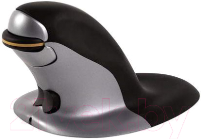 Мышь Fellowes Penguin Wireless средняя (серебристый/черный)