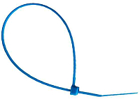 Стяжка для кабеля Fortisflex КСС 61332 (100шт, синий) - 