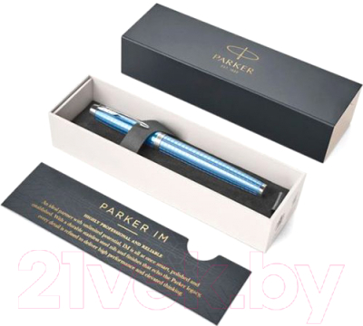 Ручка перьевая имиджевая Parker IM Premium Blue CT 1931688