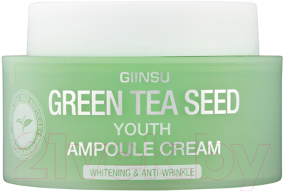 Крем для лица Giinsu Green Tea Seed Youth Ampoule Cream (65мл)