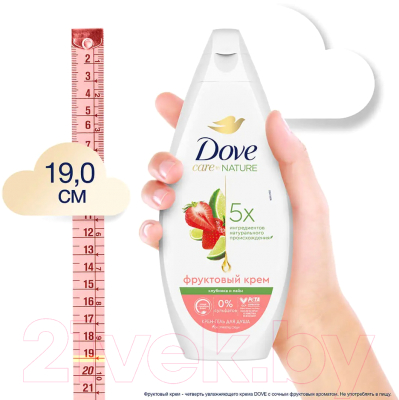 Изображение товара Гель для душа Dove Клубника и Лайм (250мл)