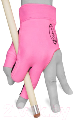 Перчатка для бильярда Kamui QuickDry 10162 (XS, розовый/черный)