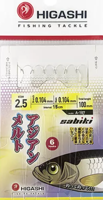 Комплект оснастки для приманки Higashi A-107 / 04328 - 
