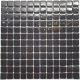 Мозаика Gidrostroy Glass Mosaic QN-007 (317x317, черный) - 