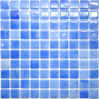 Мозаика Gidrostroy Glass Mosaic QB-004 (310x310, кобальт) - 
