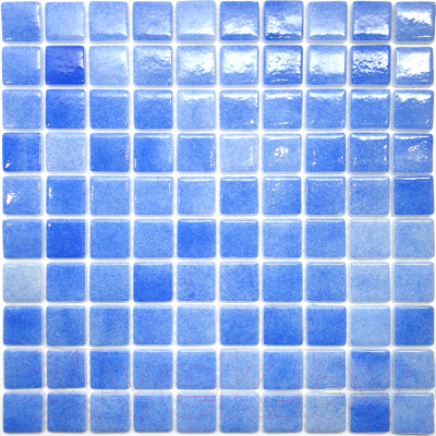 Мозаика Gidrostroy Glass Mosaic QB-004 (310x310, кобальт)