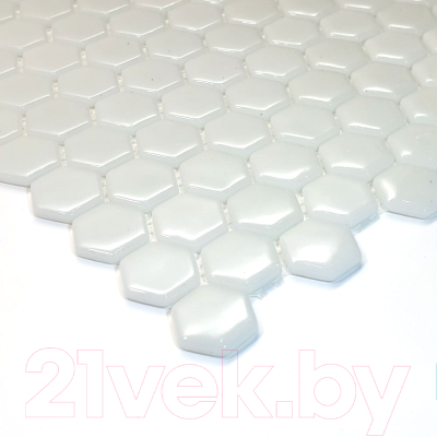 Мозаика Gidrostroy Glass Mosaic TN-004 (300x300, белый)