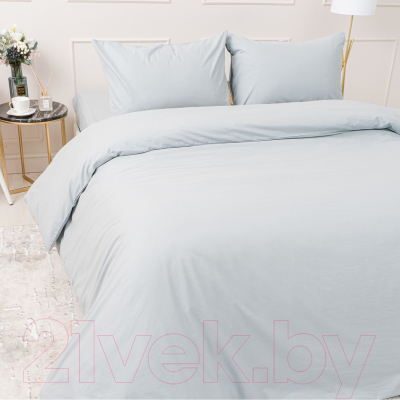 Комплект постельного белья Ideason 2сп / 10533975 (серый)